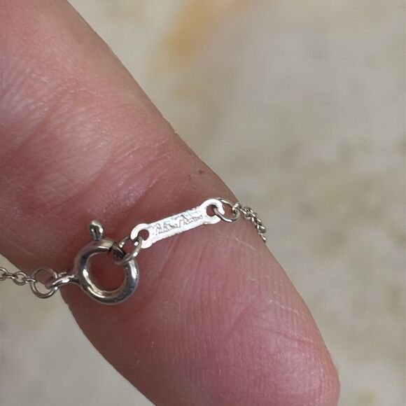 Tiffany & Co. Paloma Picasso Loving Heart Necklace Sterling Silver - Picture 5 of 7